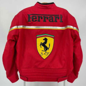 Ferrari Motorcycle Racing Textile Jacket
