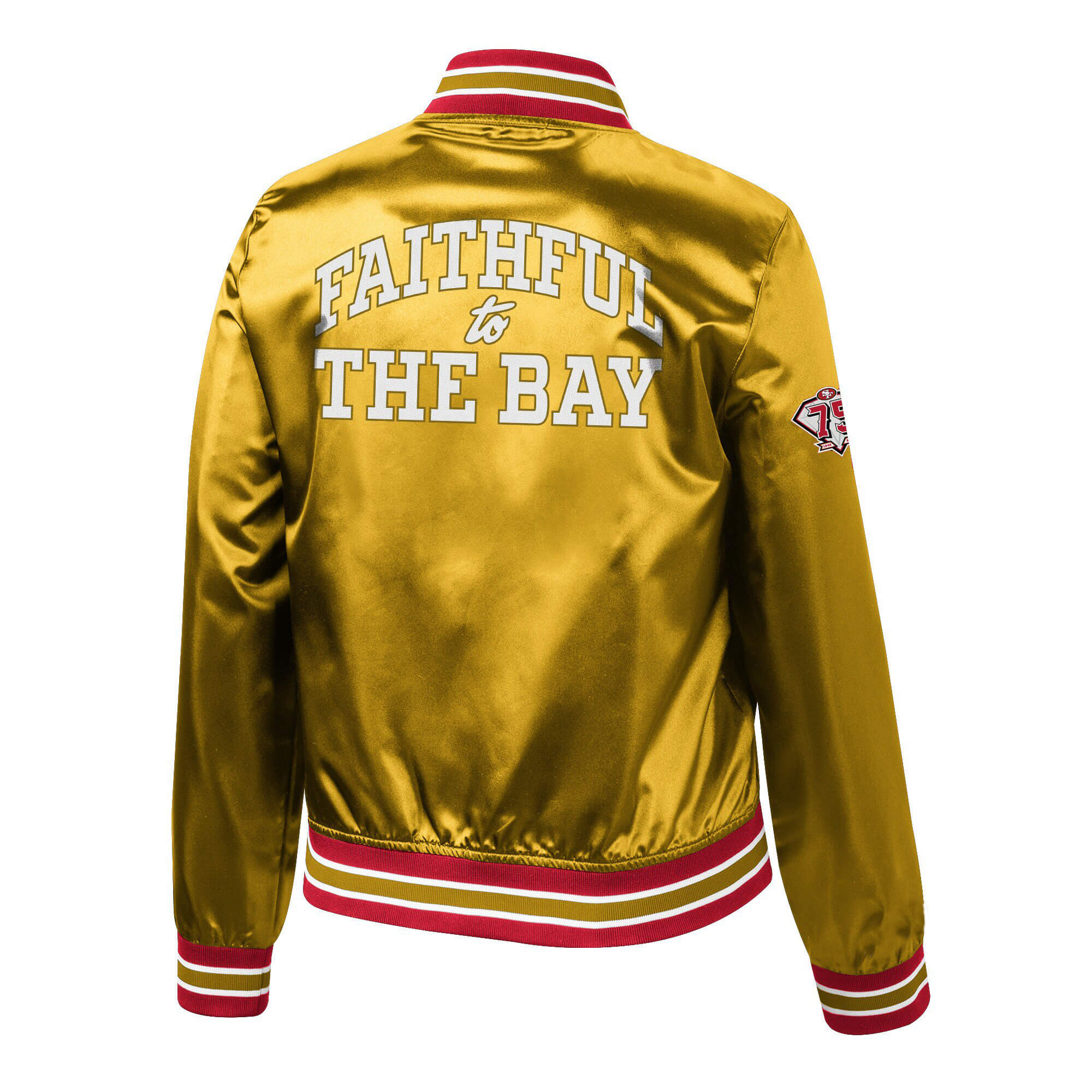 San francisco sales 49ers gold jacket