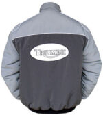 Gray Triumph Racing Windbreaker Jacket