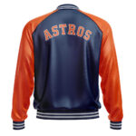 Houston Astros Jeff Hamilton MLB Leather Jacket