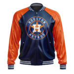 Houston Astros Jeff Hamilton MLB Leather Jacket