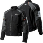 KTM Black And Gray Motorcycle Racing Textile Jacket