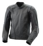KTM Black Motorcycle Biker Leather Jacket