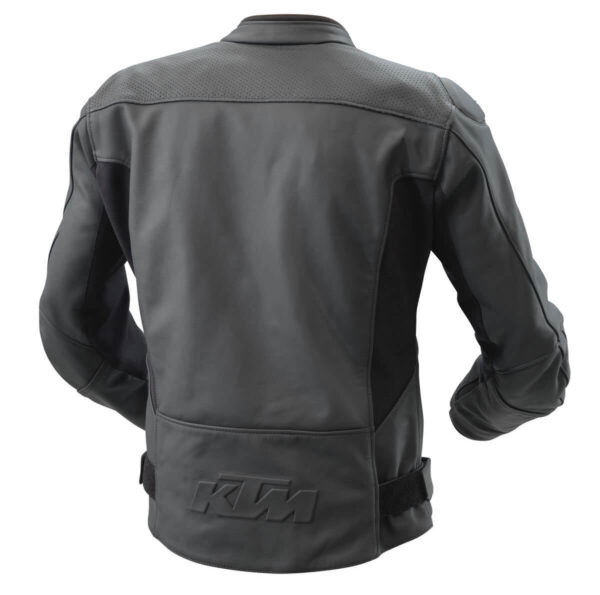 KTM Black Motorcycle Biker Leather Jacket