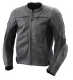 KTM Black Motorcycle Racing Leather Jacket