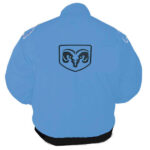 Light Blue Dodge Mobil1 Racing Windbreaker Jacket