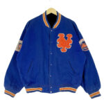 MLB Blue Major League New York Mets Wool Jacket