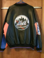MLB New York Mets Baseball Leather Jacket