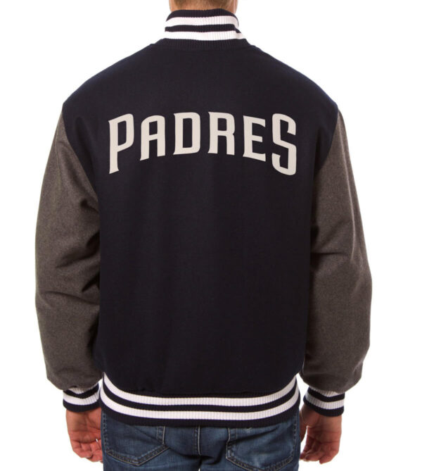 MLB San Diego Padres Two Tone Wool Jacket