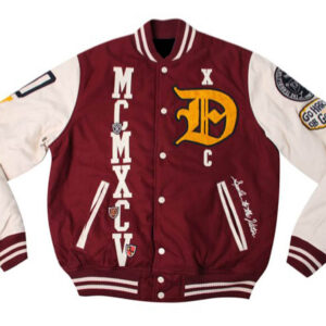 Maroon 10 Deep Loose Cannon Letterman Jacket