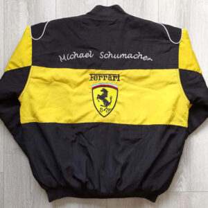 Michael Schumacher Ferrari Racing Bomber Jacket