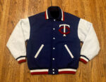 Minnesota Twins Wool Leather Baseball Letterman Jacket
