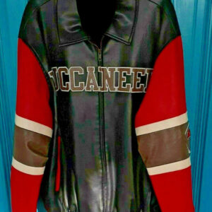 NFL Football Tampa Bay Buccaneers Leather Jacket