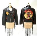 TAZ Wild Thing Jeff Hamilton Biker Leather Jacket