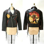 TAZ Wild Thing Jeff Hamilton Biker Leather Jacket