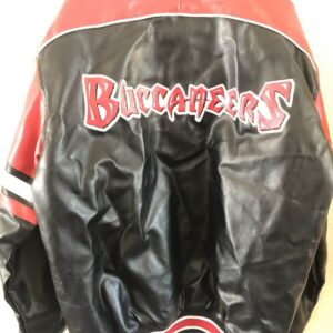 Tampa Bay NFL Buccaneers Football Leather Jacket