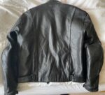 Triumph Black And Red Motorcycle Leather Jacket