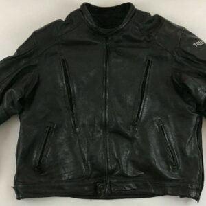 Triumph Black Motorcycle Racing Leather Jacket