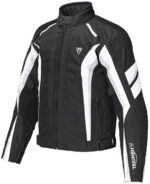 Triumph Motorcycle Black And White Textile Jacket