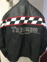 Triumph Motorcycle Racing Leather Jacket
