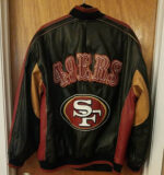 Vintage 90's San Francisco 49ers NFL Leather Jacket
