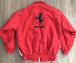 Vintage Ferrari F1 Big Logo Puffer Bomber Jacket