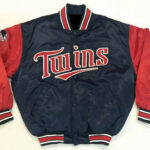 Vintage MLB Minnesota Twins Baseball Satin Jacket