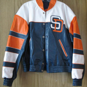 Vintage MLB San Diego Padres Leather Jacket