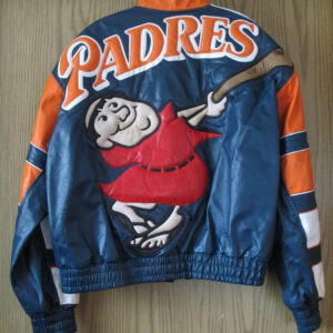 Vintage MLB San Diego Padres Leather Jacket