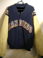 Vintage MLB San Diego Padres Wool Leather Jacket