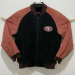 Vintage San Francisco 49ers Suede Leather Jacket