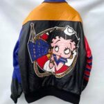 Vtg Jeff Hamilton Betty Boop Leather Jacket