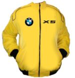 Yellow BMW X5 Racing Windbreaker Jacket