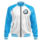 BMW Motorsport Leather Bomber Jacket
