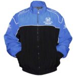 Black Blue Honda Pilot Racing Windbreaker Jacket
