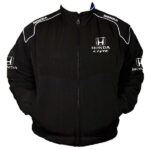Black Honda Civic Racing Windbreaker Jacket