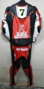 Ducati Aruba.it Motorcycle Racing Leather Suit