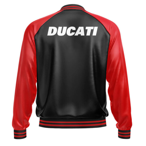 Ducati Corse Leather Bomber Jacket