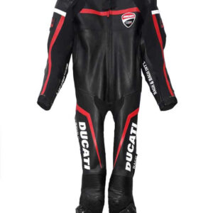 Ducati Corse Motorcycle Racing Leather Suit