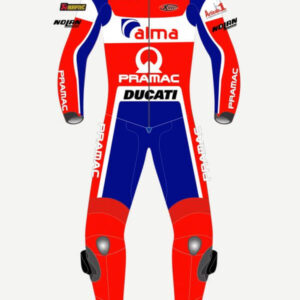 Ducati Pramac Motorcycle Racing Leather Suit