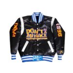Headgear Classics Black Don't Be A Menace Satin Jacket