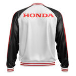 Honda HRC Leather Bomber Jacket