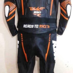 KTM Duke 890 R Motorcycle Racing Leather Suit