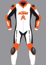 KTM Evo Tech Motorcycle Racing Leather Suit