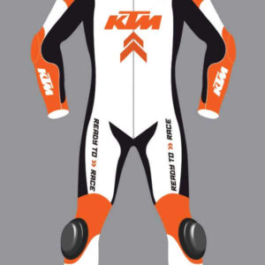 KTM Evo Tech Motorcycle Racing Leather Suit