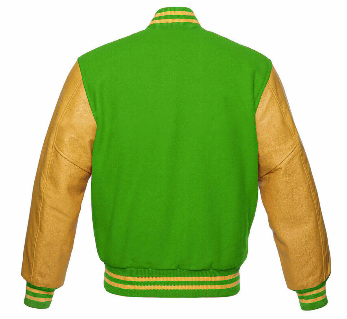 Light Green Letterman Baseball Varsity Jacket - Maker of Jacket