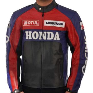Motul Honda Motorcycle Racing Leather Jacket
