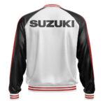Suzuki GSXR Leather Bomber Jacket