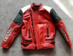 Suzuki Grand Prix Biker Leather Jacket