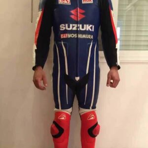 Suzuki Yoshimura Motorcycle Racing Leather Suit
